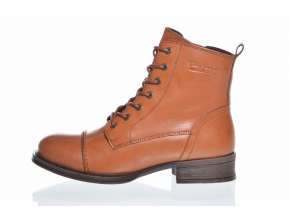 Dámská kožená kotníková obuv značky TEN POINTS  TP 60166 319