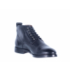 Pánská kožená šněrovací kotníková obuv značky Ten Points  TP 384021 101 (Velikost 46, barva 101 černá)