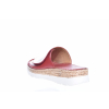 Volnočasové kožené dámské pantofle švédské značky Ten Points TP 515003 801 (Velikost 41, barva 801 červená)
