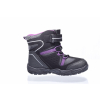 Dětská zimní kotníková obuv značky Junior League L 92/151-122 88 (Velikost 35, barva 88 černá/fialová)