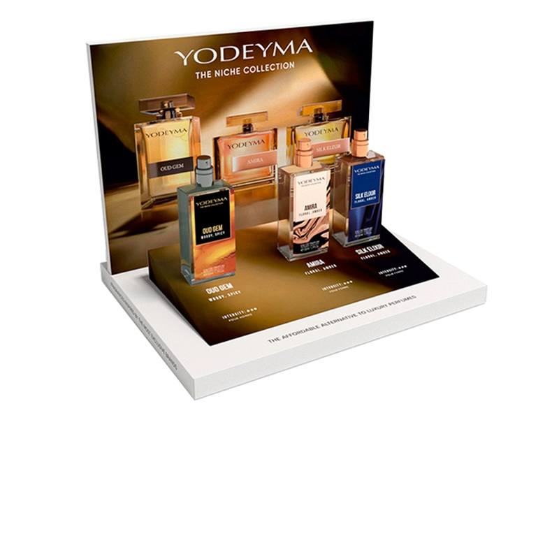 Novinky od YODEYMA: Pánský parfém OUD GEM a dámské vůně SILK ELIXIR a AMIRA