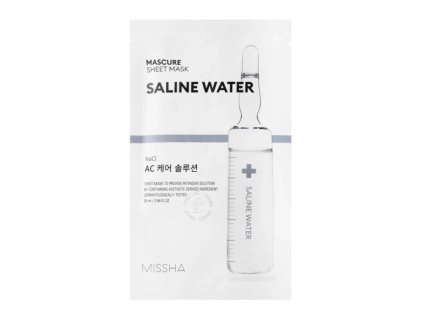saline water