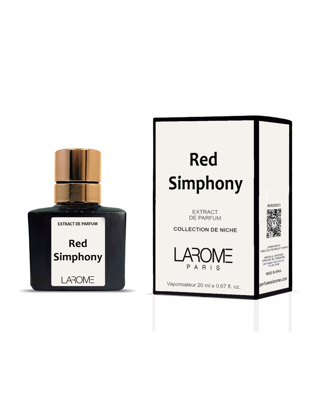 LAROME Paris - Red Simphony - Extract de Parfum Varianta: 20ml