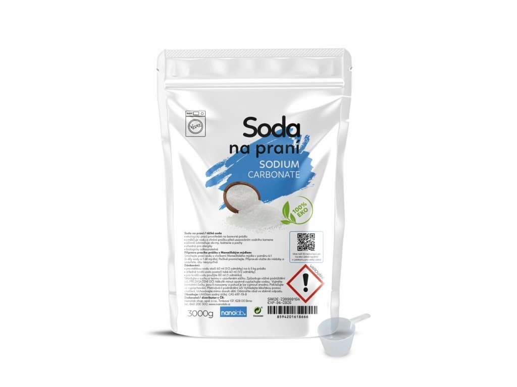 Nanolab Soda na praní Objem: 3Kg