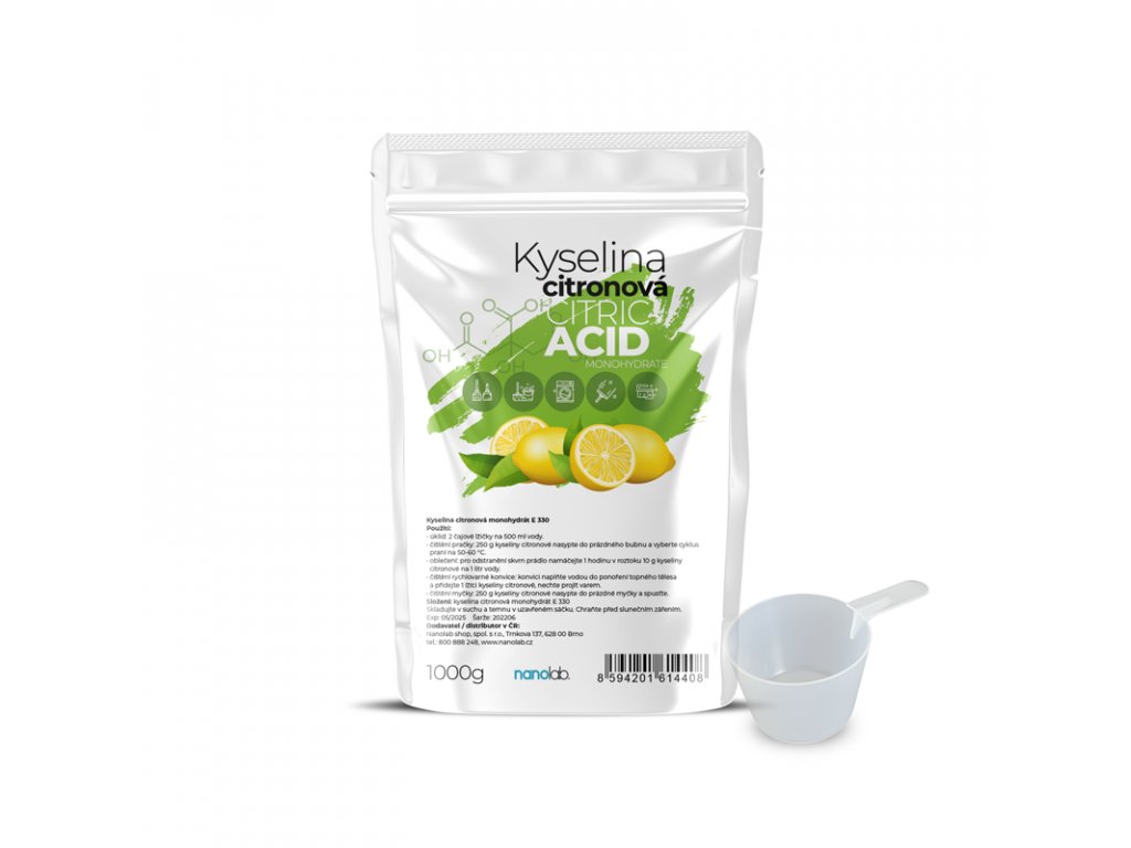 Nanolab Kyselina citronová 1kg