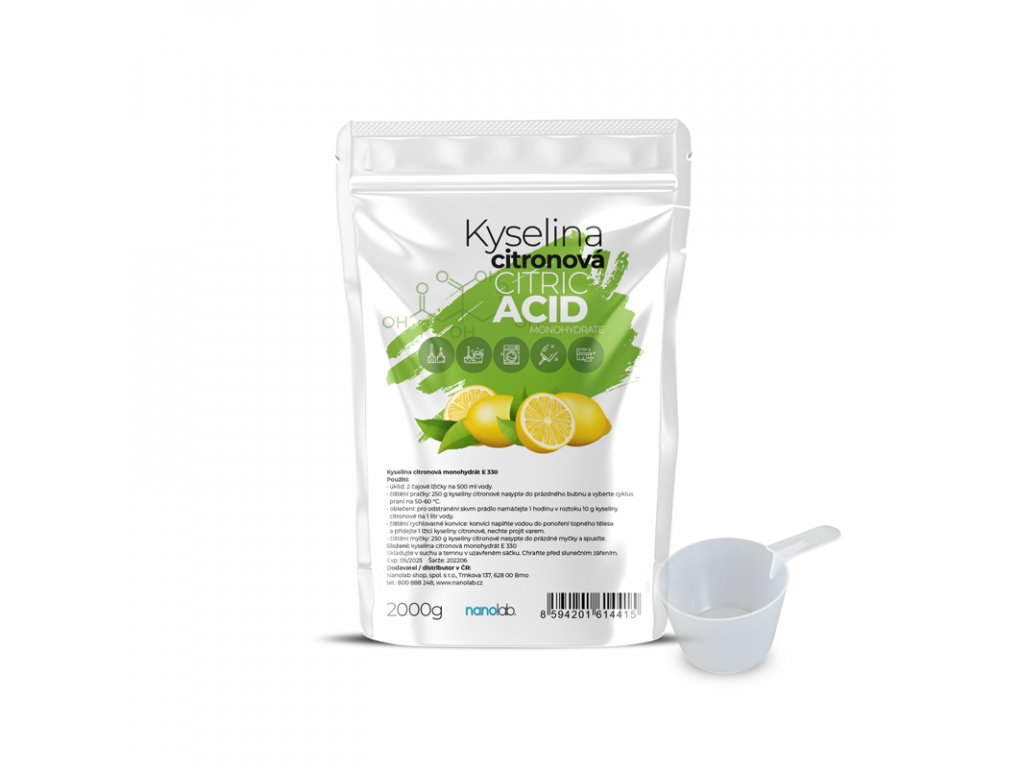 Nanolab Kyselina citronová 2kg