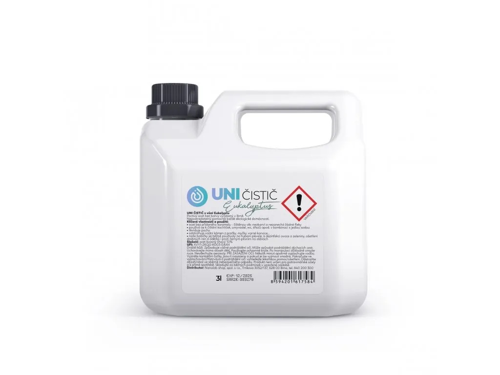 Nanolab UNI čistič Eukalyptus Objem: 3l