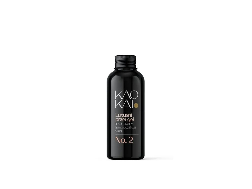 Nanolab KAO KAI. Prací gel inspirovaný francouzskou vůní No. 2 Objem: 100ml Pracích dávek: 2