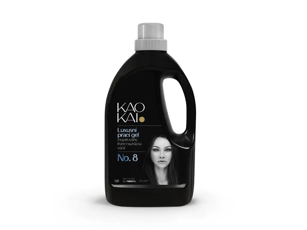 Nanolab KAO KAI. Prací gel inspirovaný francouzskou vůní No. 8 Objem: 1,5l Pracích dávek: 40
