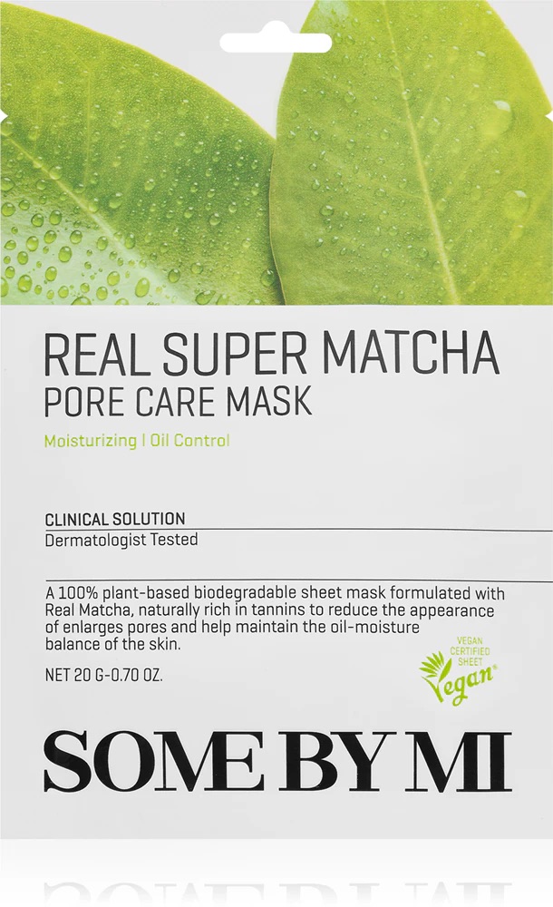 Some By Mi Real Super Matcha Pore Care Mask