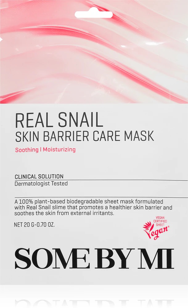 Some By Mi Real Snail Skin Barrier Care Mask
