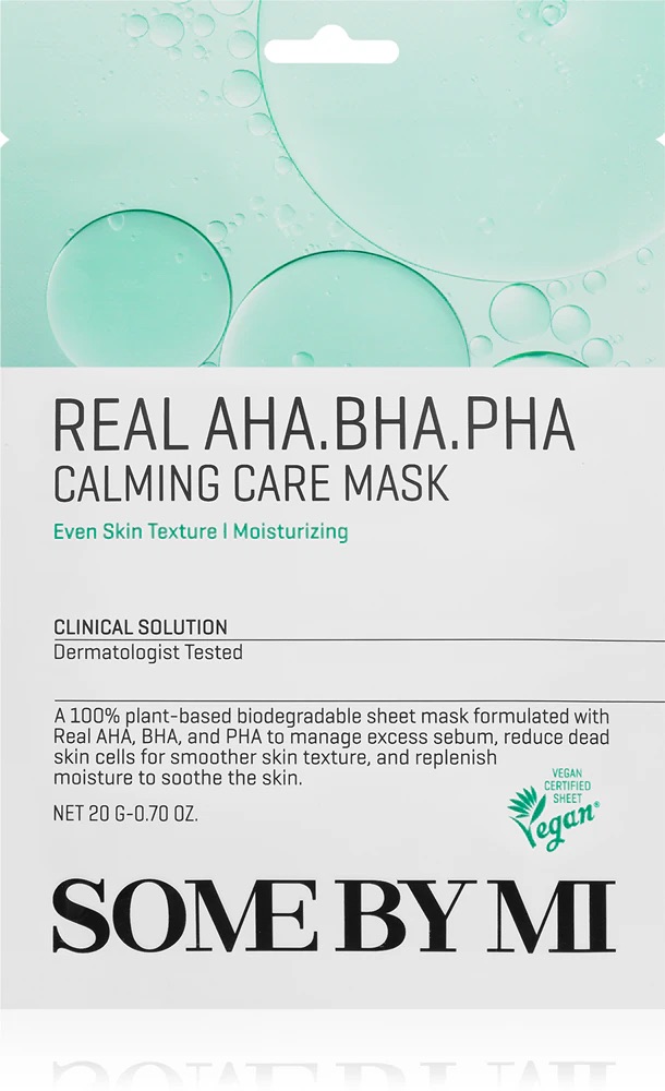 Some By Mi Real AHA-BHA-PHA Calming Care Mask