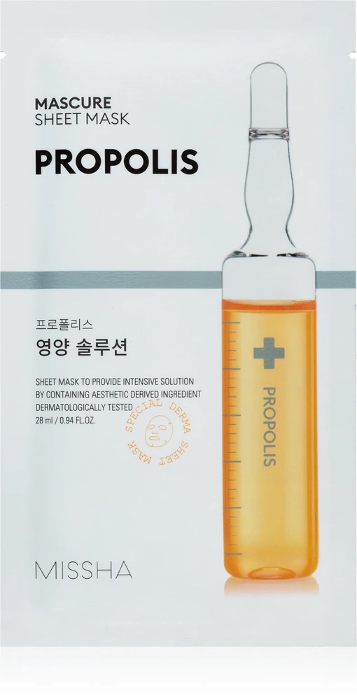 Missha Mascure Nutrition Propolis Sheet Mask