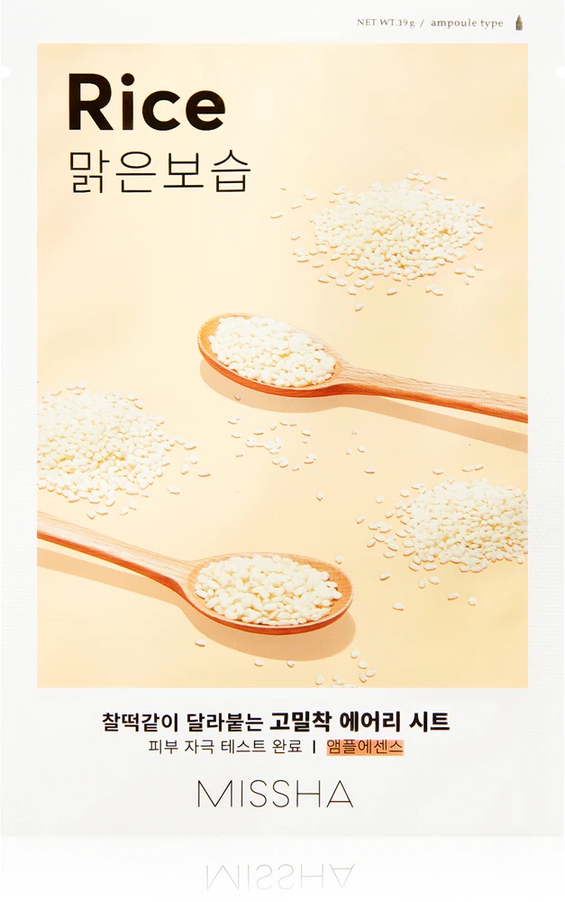 Missha Airy Fit Sheet Mask Rice