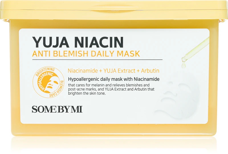 Levně Some By Mi Yuja Niacin Anti Blemish Daily Mask 30ks