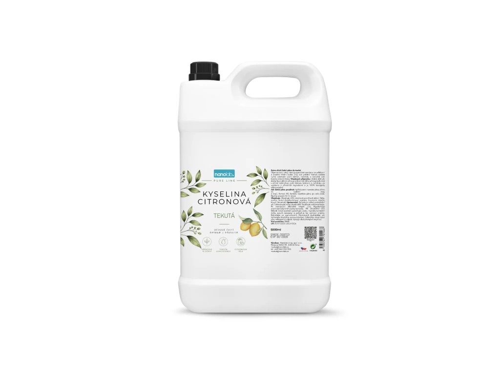 Nanolab Kyselina citronová tekutá Objem: 5l