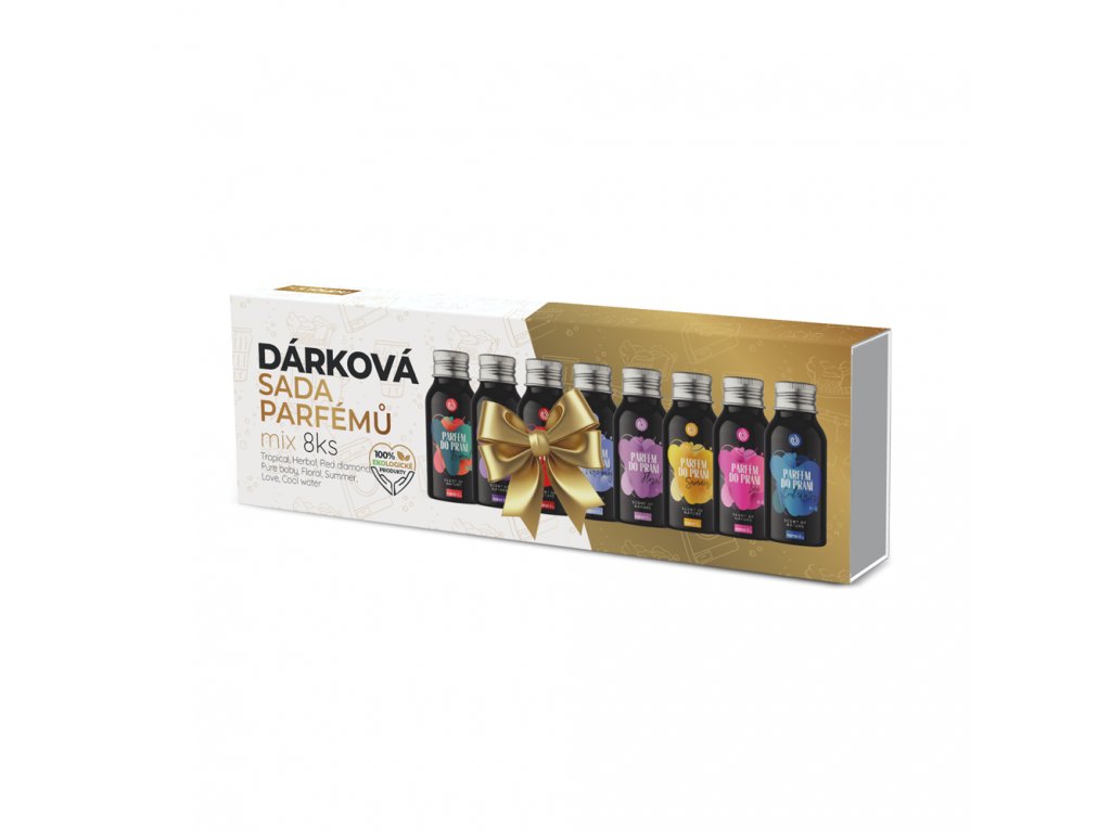 Nanolab Darčeková sada Parfum na pranie 8 ks