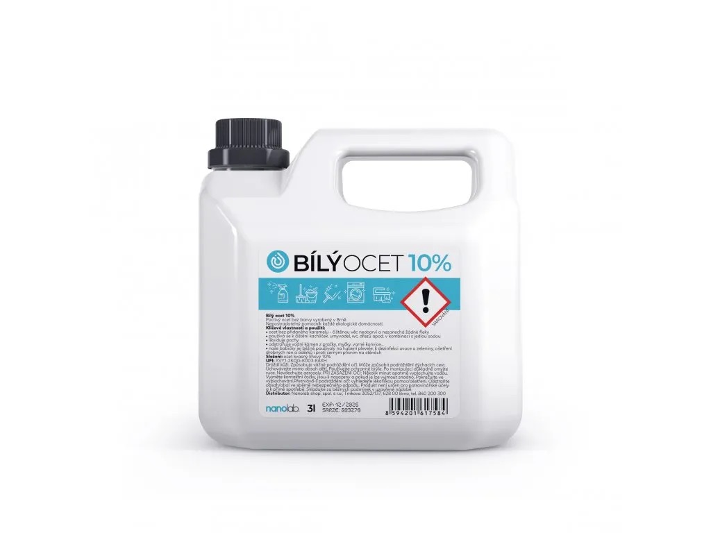 Nanolab Biely ocot Objem: 3L