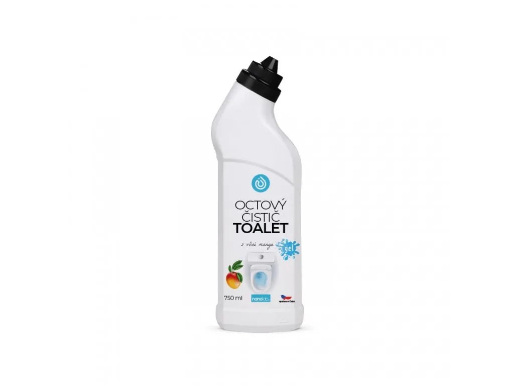 Nanolab Prírodný octový čistič TOALET s vôňou Mango 750 ml