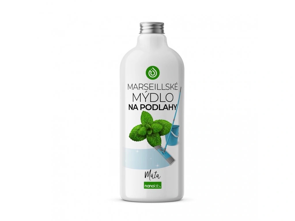 Nanolab Čistič na podlahy z Marseillského mydla Mäta 1L