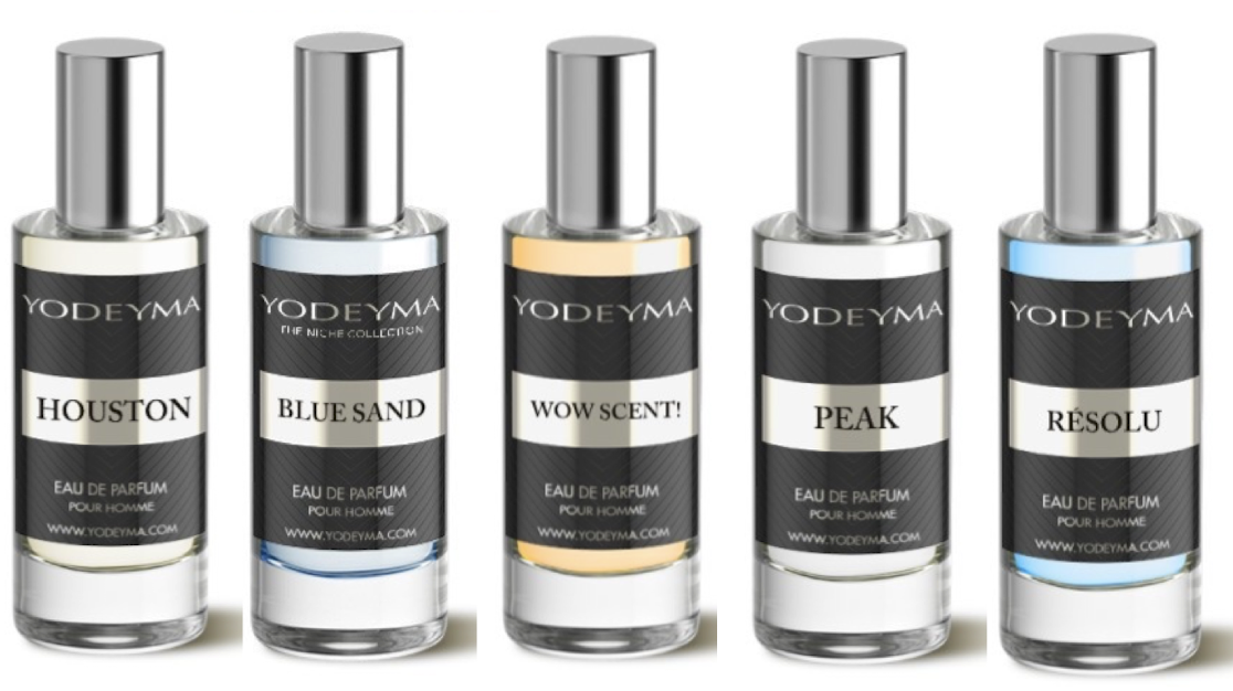 YODEYMA Paris Sada Gentleman 1 YODEYMA 5x15ml bez viečka a bez krabičky