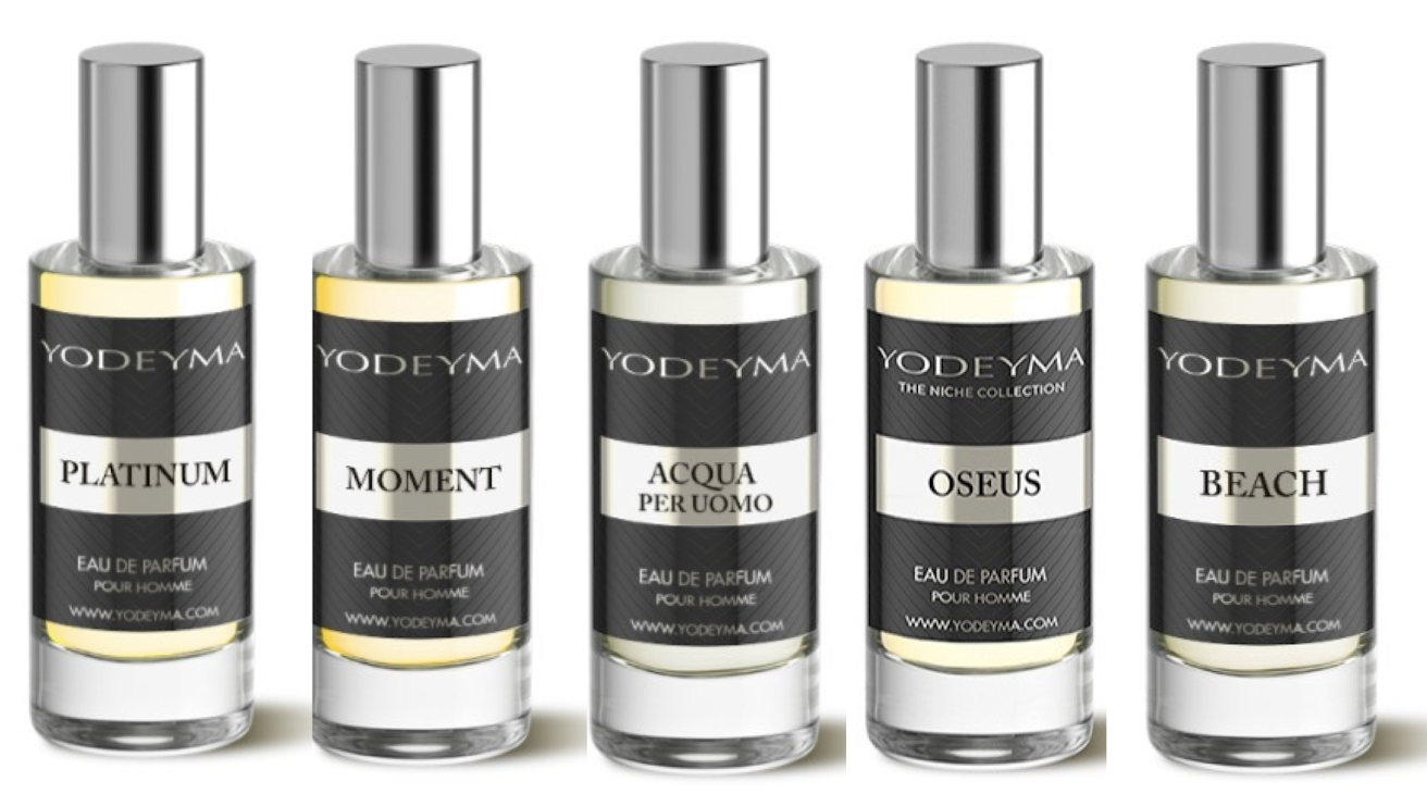 YODEYMA Paris Sada Gentleman 2 YODEYMA 5x15ml bez viečka a bez krabičky