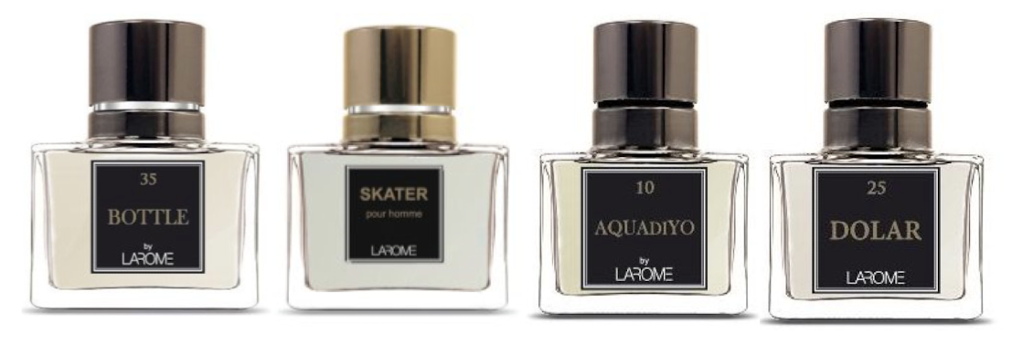 Sada For Him LAROME Paris 4x20ml bez viečka a bez krabičky