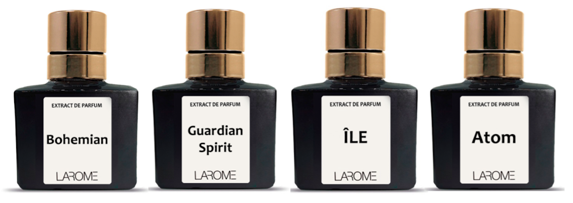 UniSet 1 LAROME Paris 4x20ml bez viečka a bez krabičky
