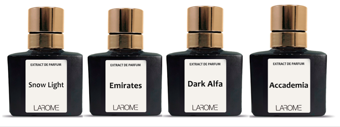 UniSet 2 LAROME Paris 4x20ml bez viečka a bez krabičky