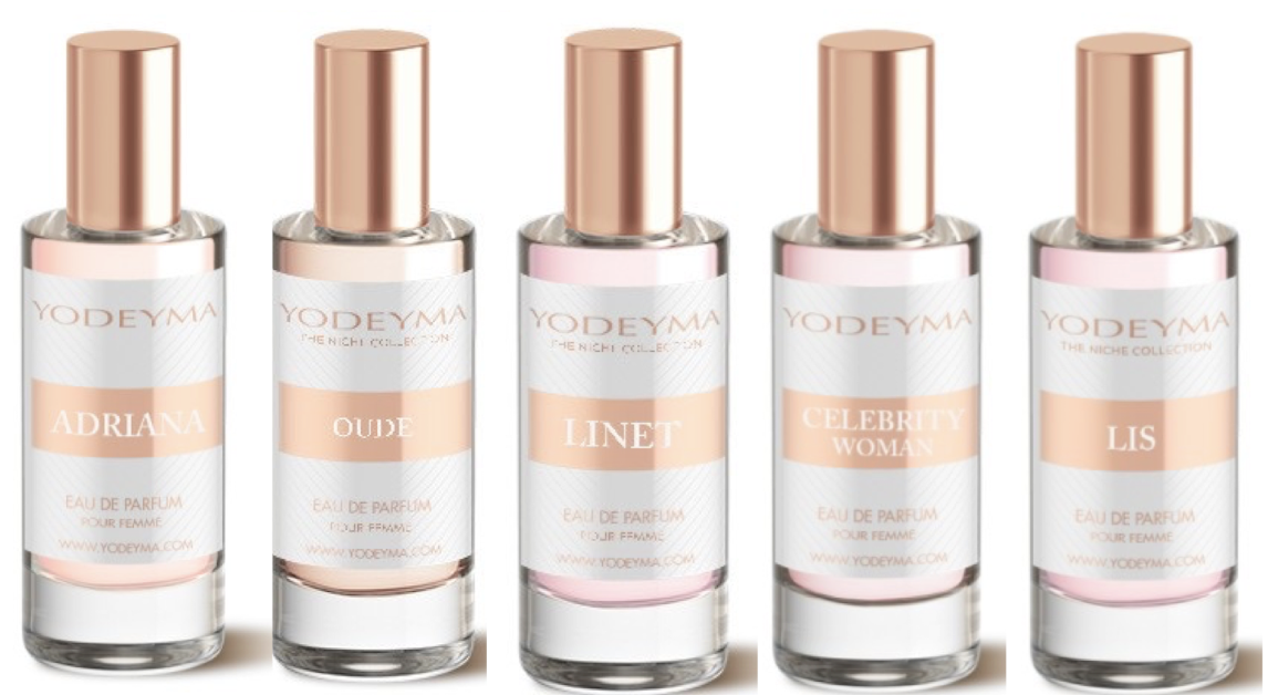YODEYMA Paris Sada Classy lady 3 YODEYMA 5x15ml bez viečka a bez krabičky