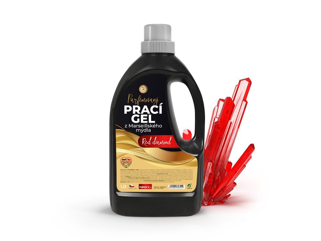 Nanolab Prací gél z Marseillského mydla Red Diamond 1,5 L