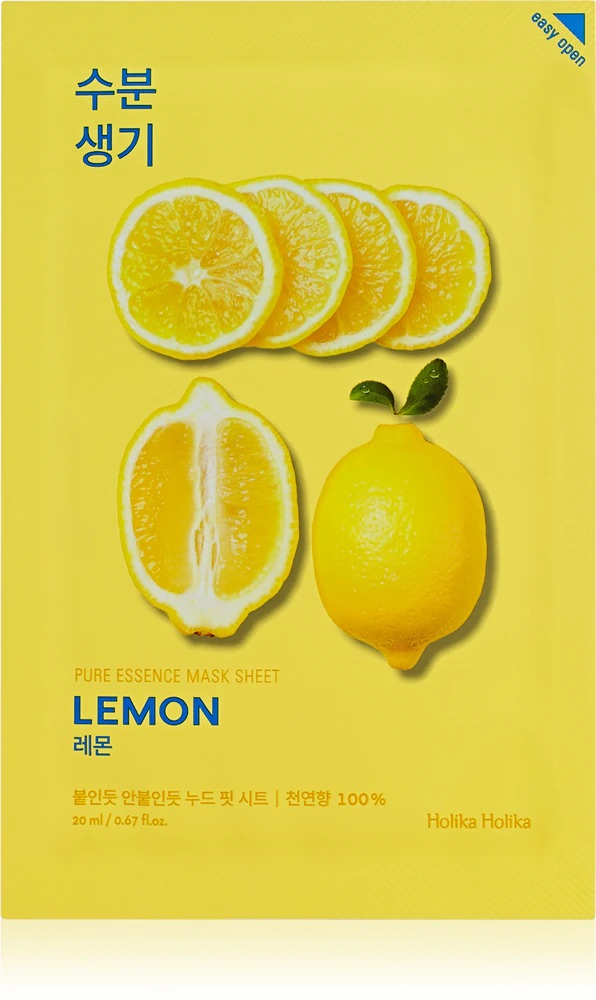 Holika Holika Pure Essence Mask Sheet - Lemon