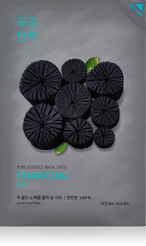 Holika Holika Pure Essence Mask Sheet - Charcoal