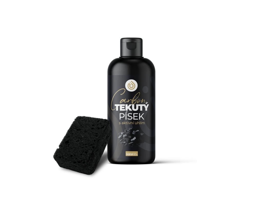 Nanolab Tekutý piesok s aktívnym uhlím 500 ml