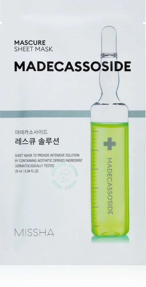 Missha Mascure Rescue Madecassoside Sheet Mask