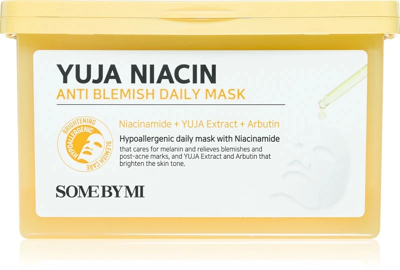 Some By Mi Yuja Niacin Anti Blemish Daily Mask 30ks