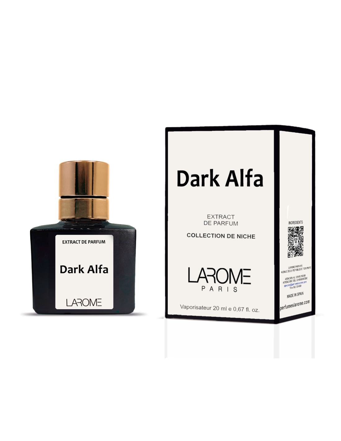 LAROME Paris - Dark Alfa - Extract de Parfum Varianta: 20ml