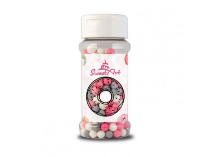 SweetArt cukrové perly Kitty mix 7 mm (80 g)