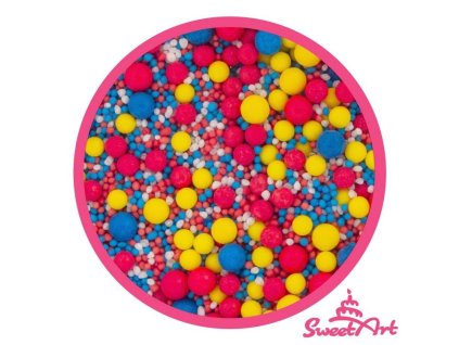 SweetArt cukrové zdobení Heroes sprinkle mix (80 g)
