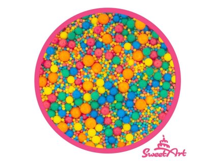 SweetArt cukrové zdobení Happy sprinkle mix (800 g)