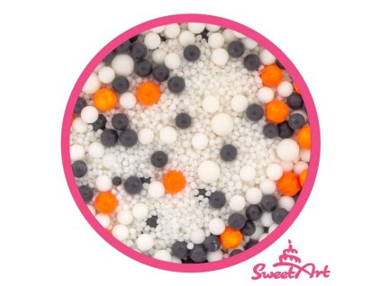 SweetArt cukrové zdobení Snowman sprinkle mix (800 g)