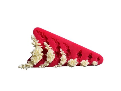 cesil silikonova forma bordury ruzi a ruze