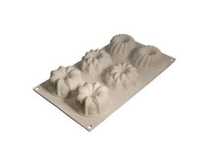 cesil silikonova forma na peceni na mrazene dezerty babovicky ruzne na 6 ks