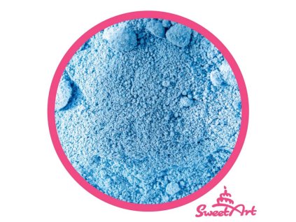 SweetArt jedlá prachová barva Sky Blue nebesky modrá (2,5 g)