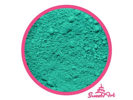 SweetArt jedlá prachová barva Turquoise tyrkysová (3 g)