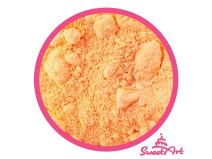 SweetArt jedlá prachová barva Peach broskvová (2,5 g)