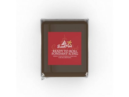 SweetArt potahovací a modelovací hmota vanilková Brown (250 g)