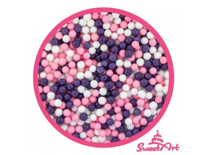 SweetArt cukrové perly Princess mix 5 mm (80 g)