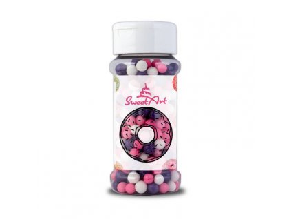 SweetArt cukrové perly Princess mix 7 mm (80 g)
