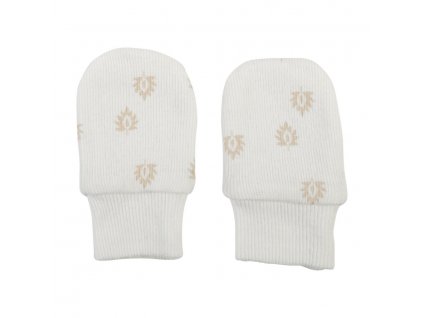 LODGER Mittens Print Rib Cloud Dancer